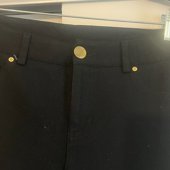 INC International Concepts Size 6 Black Stretchy Skinny Pants - Picture 5 of 8